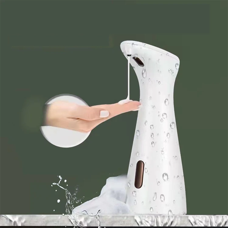 ABS plastic auto touchless hand foam spray liquid automatic sanitizer soap dispenser