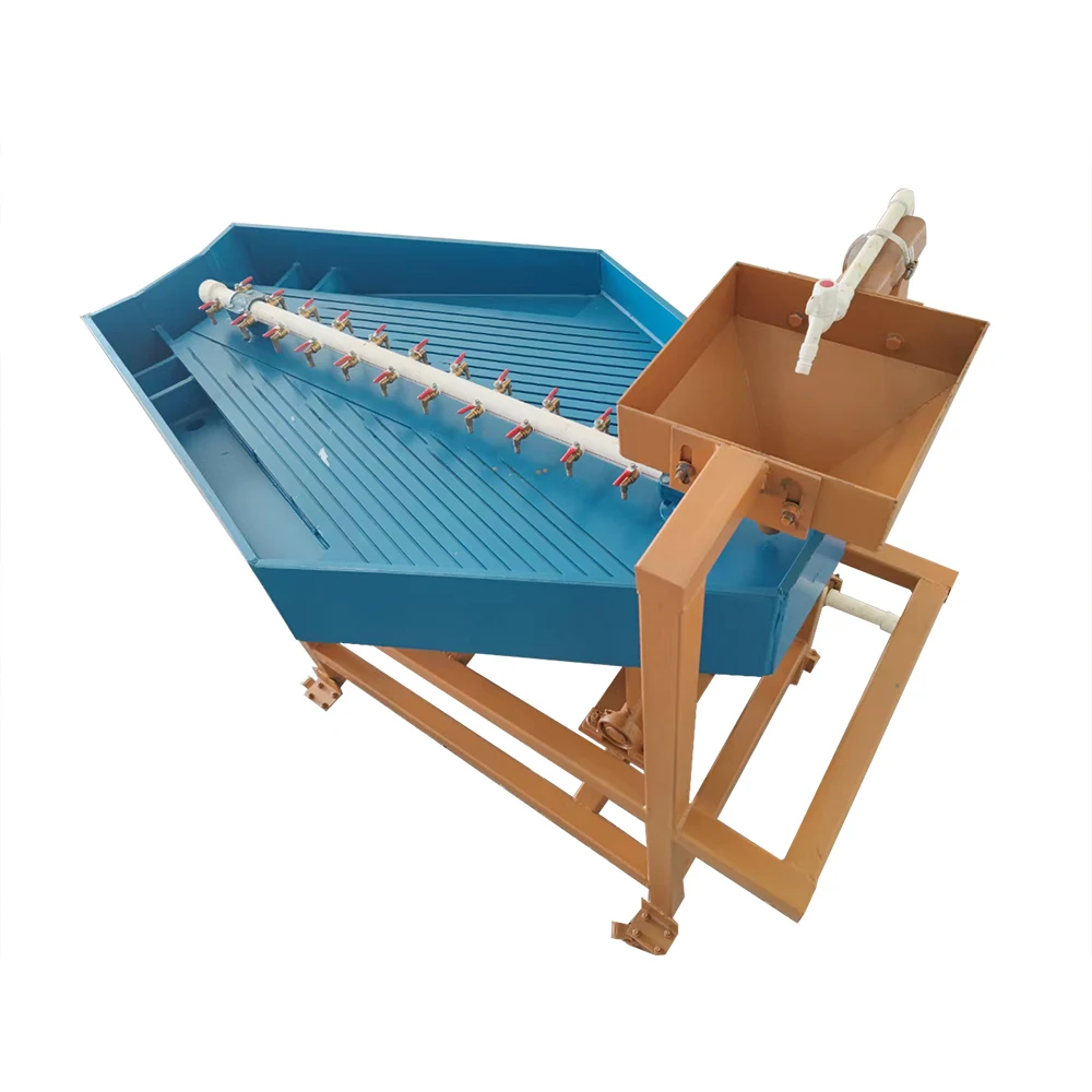 Hot Gold Ore Processing Gravity Separator Gemini Shaker Table