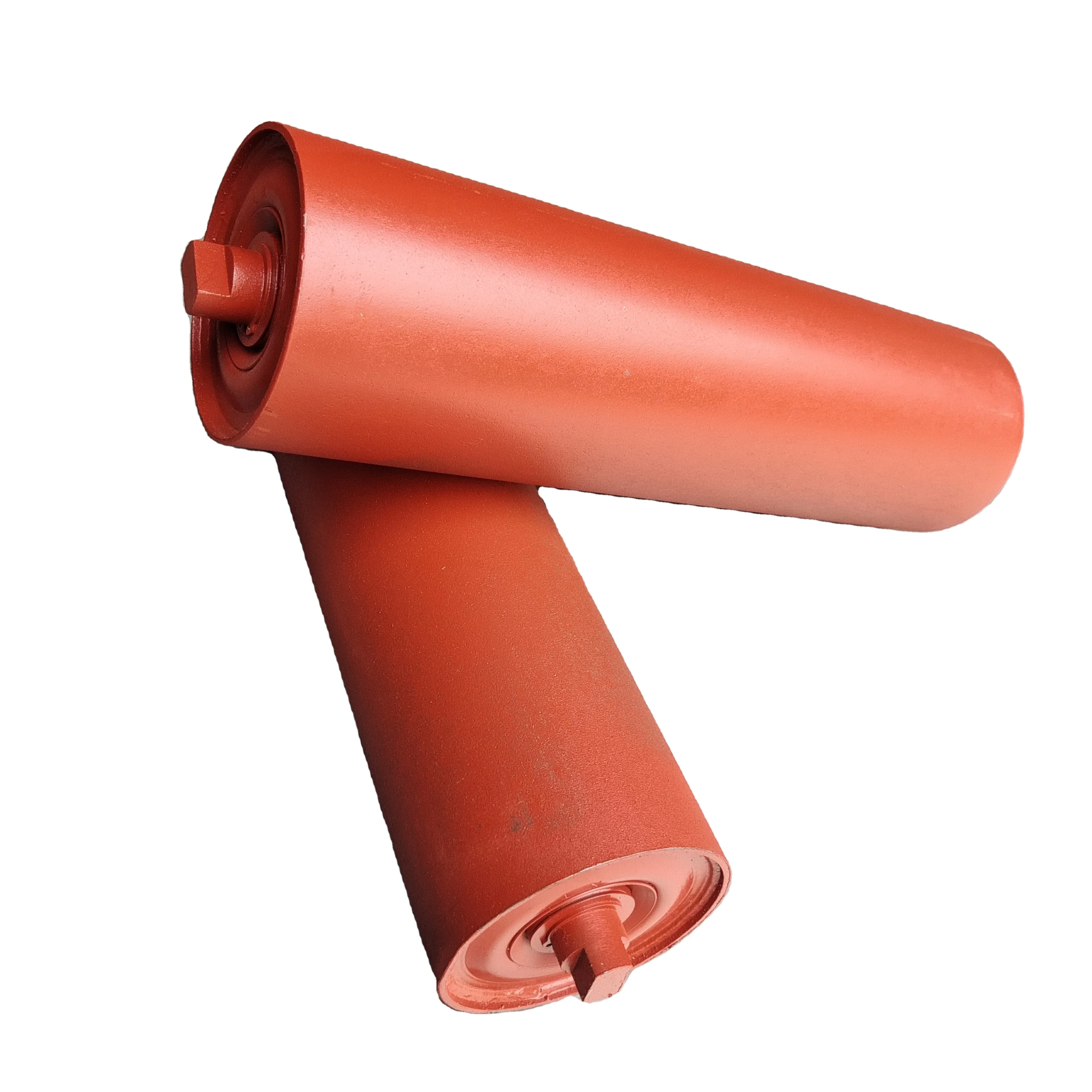 Dia 89X240mm Steel Carrying Roller Belt Conveyor Idler Rollers Mining Belt Conveyor Roller