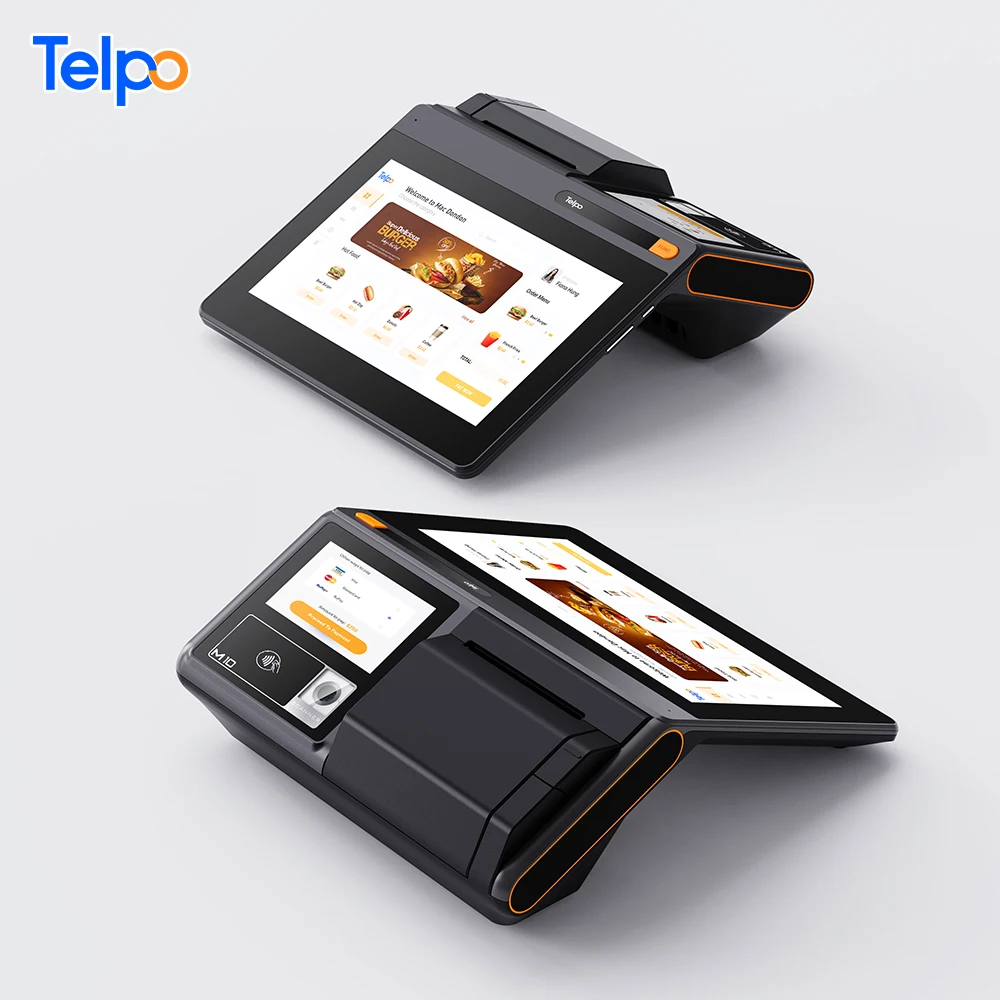 Telpo M10 мягкий pos все в одном двухэкранный биллинг машина Принтер для магазина