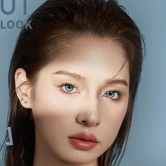 NEW 14.5mm ice grey russian customized reflective contact lenses seattle gray color contact lenses