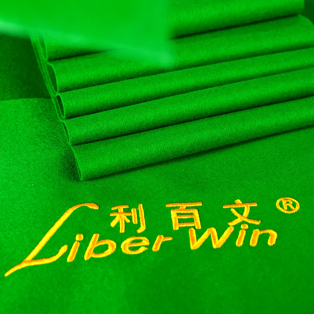 Premium quality LIBER WIN 12FT billiard snooker table woolen cloth carpet with extreme touch feeling for sale