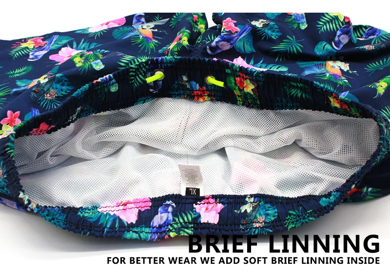 M2032 Hot Selling High Quality Beach shorts  Mens Swimwear Briefs