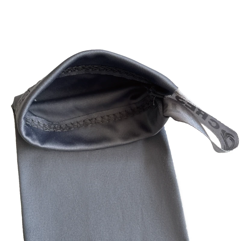 RPET Microfiber Eyeglass Pouch PU Velvet Fabric Sunglasses Case with Bead Lock Soft Store for Glasses