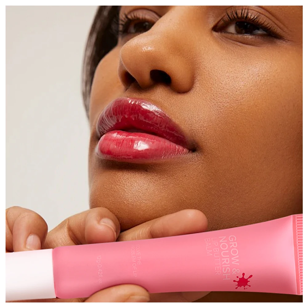 Увлажняющий бальзам для губ с маслом ореха макадамии на губе удобной быстрой масляной маски