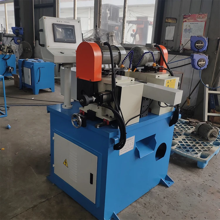 
Automatic Pneumatic Steel plate double-head chamfering machine for sale 