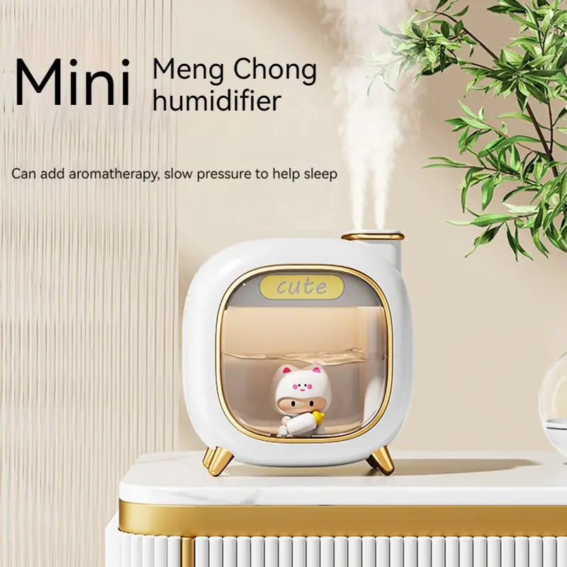 cute Portable Air Humidifier Desktop Humidifier 500ml h2o Atomizer lovely sprayer mini USB humidifiers For Bedroom Kids Baby