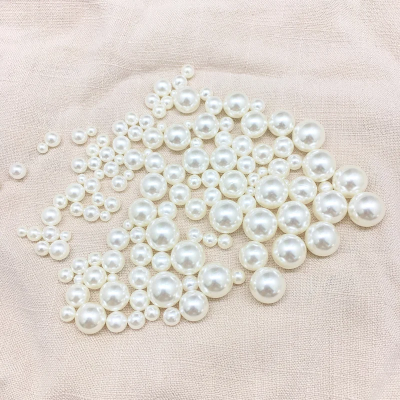 New Arrival High Quality Plastic Pearl Beads Colorful Loose Beads for DIY Making