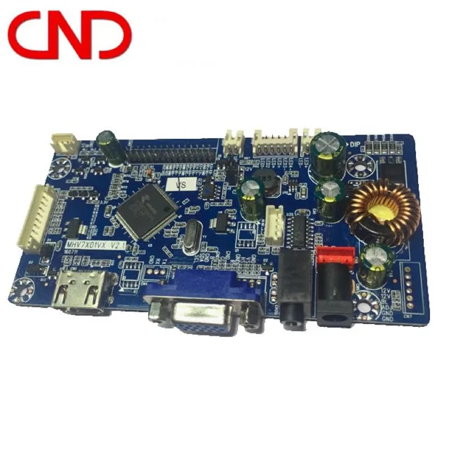Самый дешевый Универсальный LCD AD плата контроллера LVDS ДЛЯ HD-MI VGA