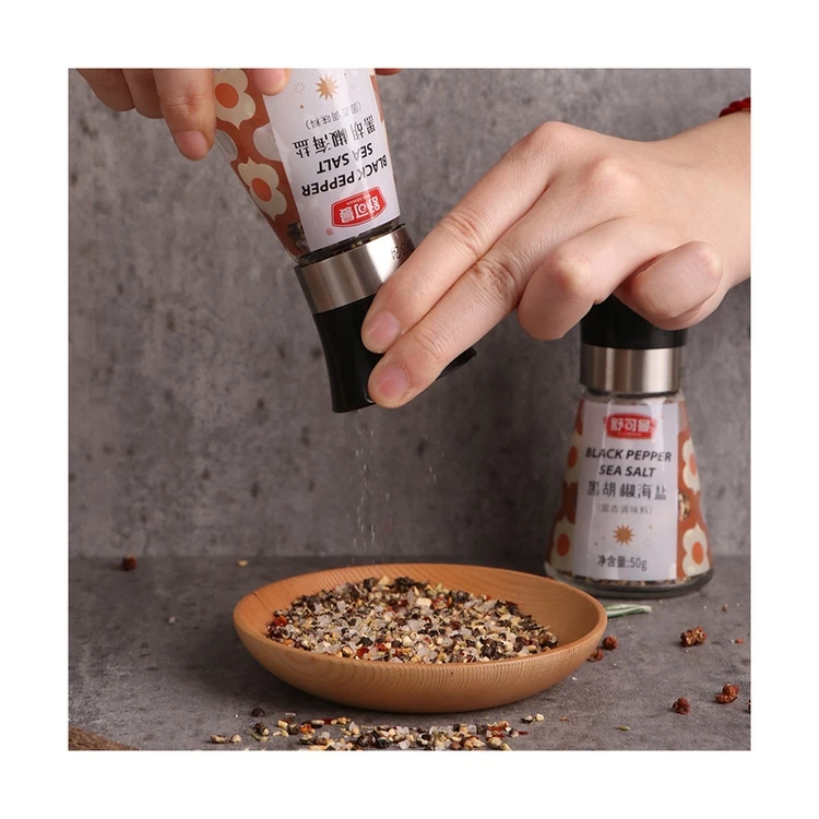 
China Wholesale Cooking Seasoning Spices Pepper Sea Salt 