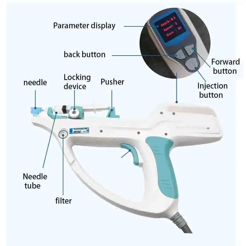 
WHOLESALE FACTORY co2 mesotherapy equipment CARE SKIN deep massage gun dermaheal mesotherapy 