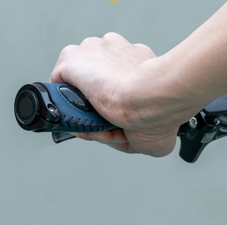 2022 Shockproof Soft Rubber Padding BMX MTB Bicycle Handlebar Grip Mountain Bike Handle Grips