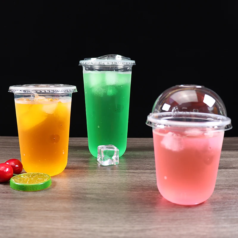 customized 22 oz custom printed takeaway disposable plastic pp milk tea cup for bubble boba beverage of drink