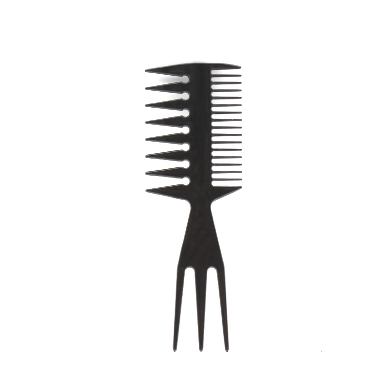 Hot Sale Hairdresser uses hair dye comb with tip tail highlight comb black hair tool hair dye brush