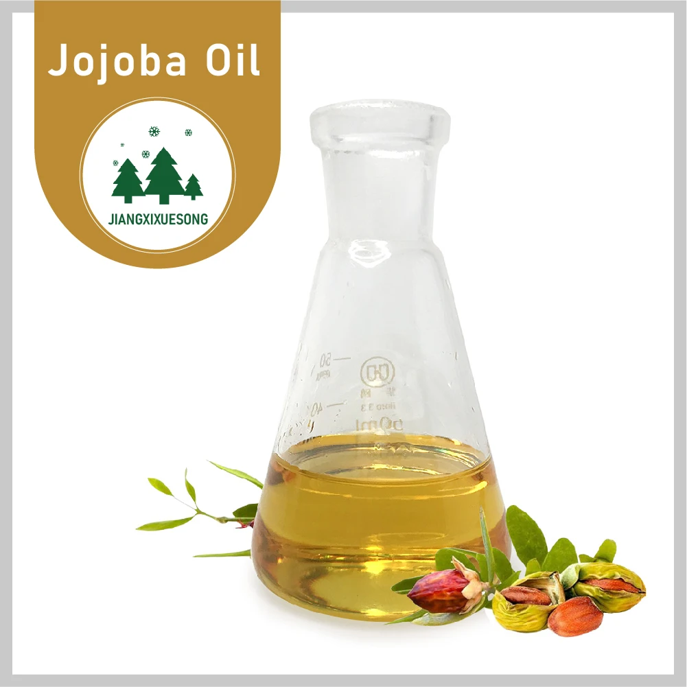 Factory Supply Jojoba Oil 100% Pure Natural Jojoba Oil Organic Carrier Oil For Hair Growth Oil 1kg/25kg/180kg Bulk