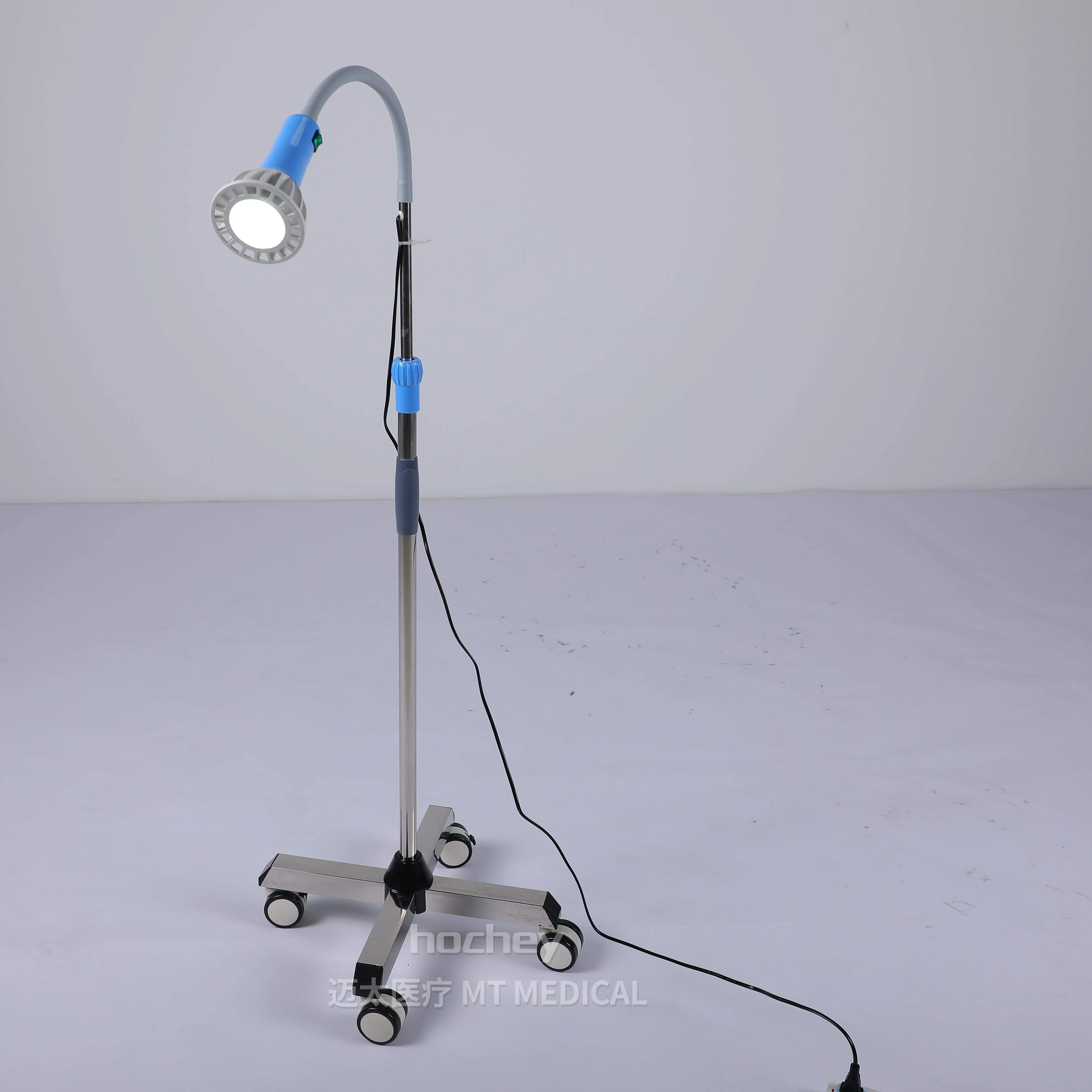 Hospital Vertical Mobile Surgical Operating Theatre Lamp Veterinary Portable Surgical LED Light