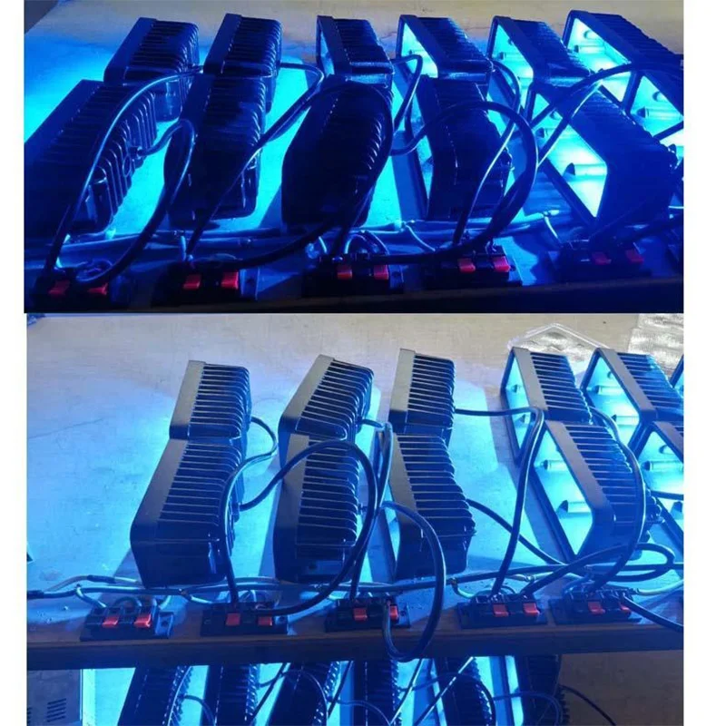 High quality High-power Osram LED 6pcs*3w LED forklift safety blue light forklift led light