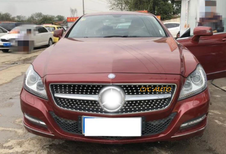 W218 Алмазная решетка для Mercedes Benz CLS class CLS350 CLS500 CLS550 CLS63 2012