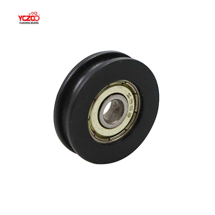 Nylon Roller H U V Groove Sliding Door System roller RD29 Long Life Plastic Glass Window Wheel PU Rubber Roller