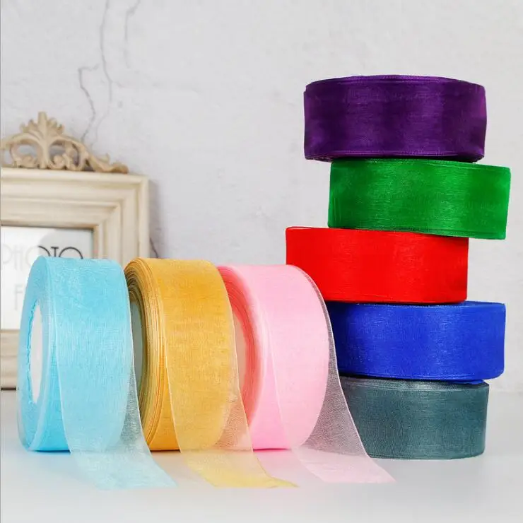 HILEADERS DS808, оптовая продажа, нейлоновая прозрачная лента из органзы