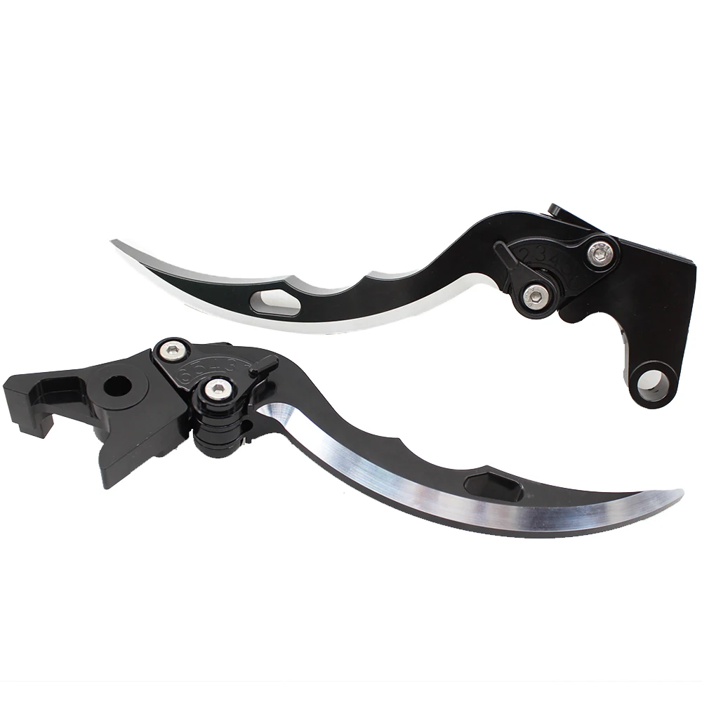 Motorcycle anodization color T6 aluminum alloy material CNC blade brake clutch lever universal spare parts