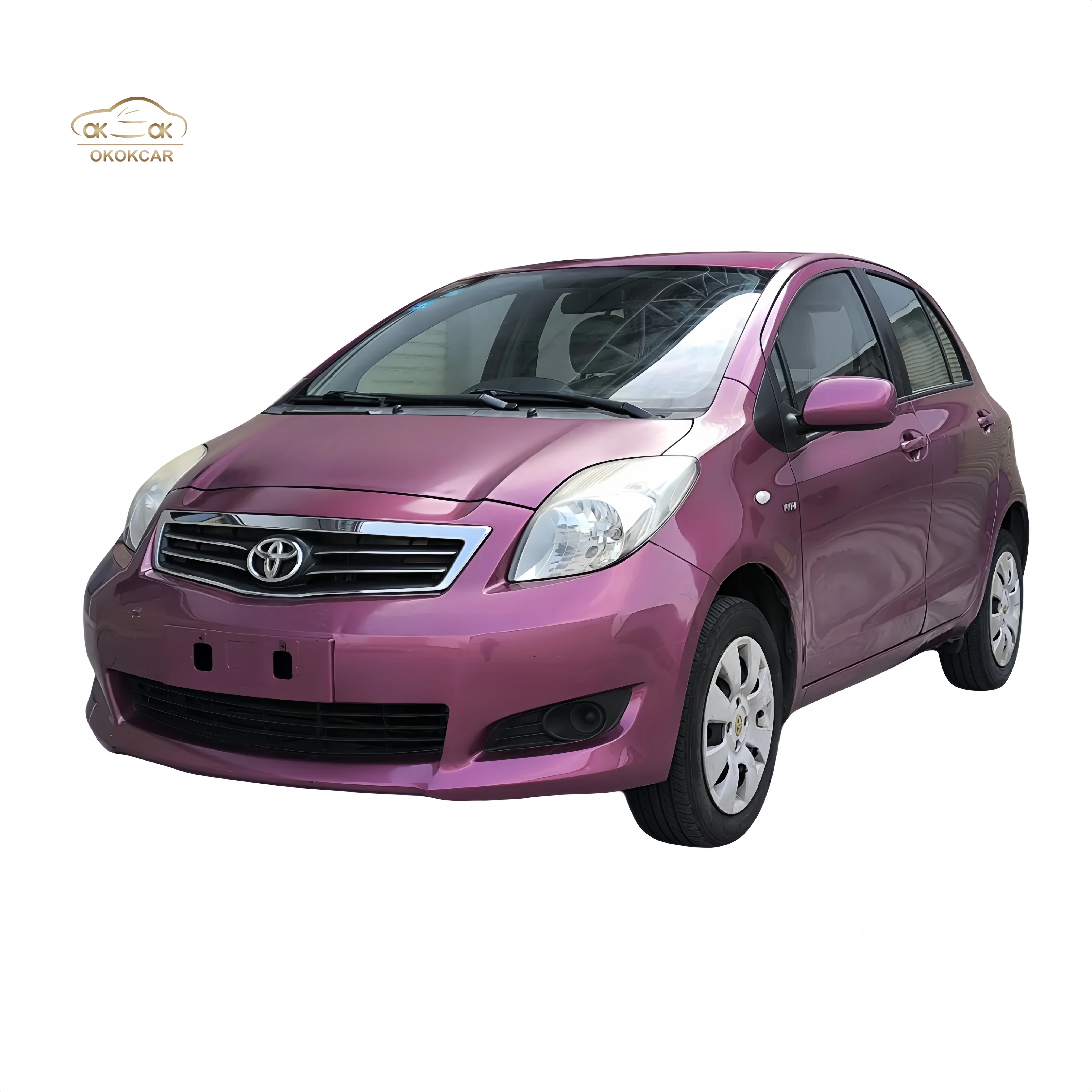 Подержанный автомобиль 2011 Toyota Yaris2009-2013 японского производства бензиновый с левым рулем оптовая продажа несколько цветов камера электрический седан