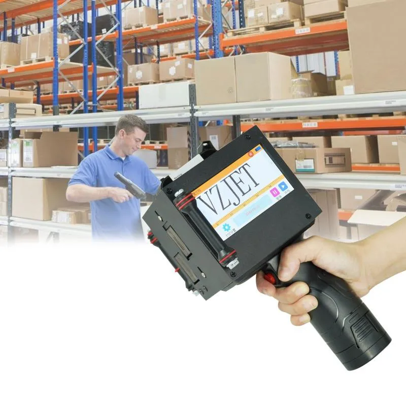 50.8mm Industry Handheld industrial inkjet Excel Table Film printer for plastic bag date time coding Marking Printing Machine