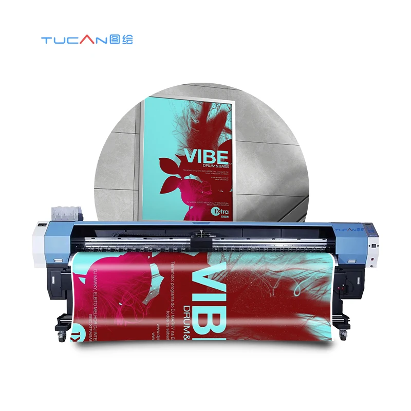3.2m large format Sublimation Ink roll to roll printer with DX5 print head uv roll printing machine