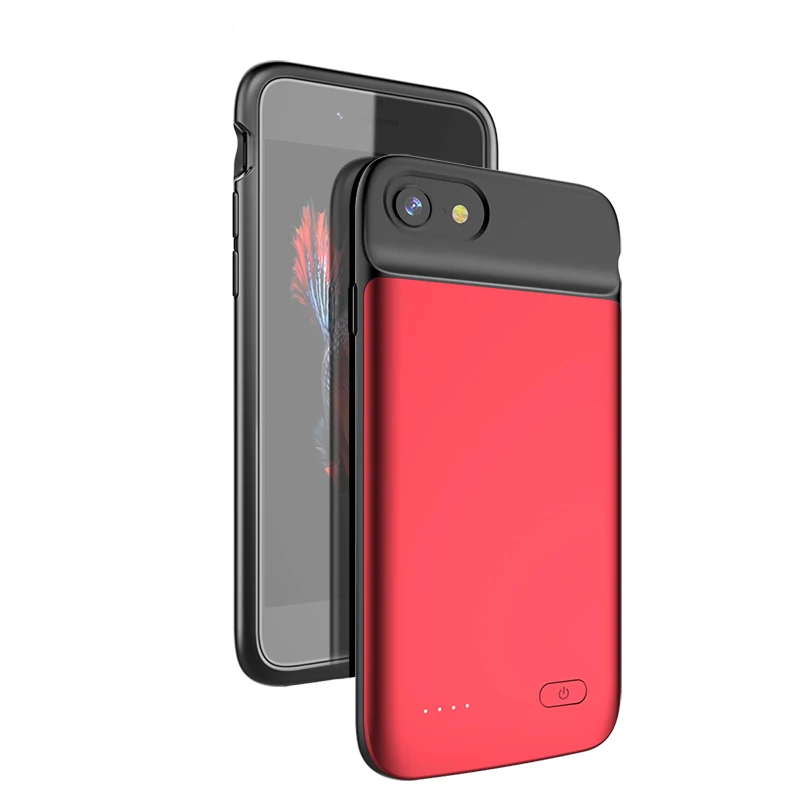 
2020 hot selling apple phone cases universal battery charging case portable power source for iphone se2020 6/6s/7/8 