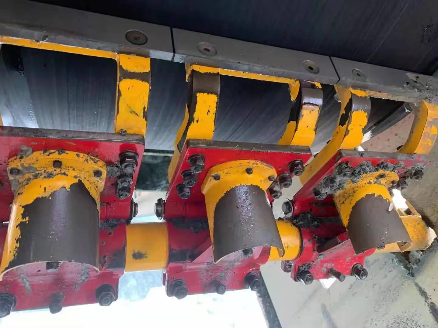 heavy duty primary conveyor belt scraper