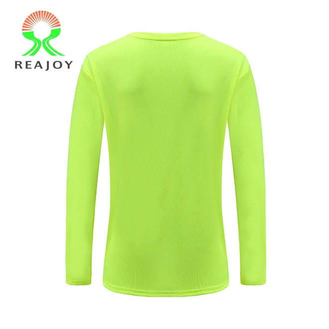 Factory direct ANSI logo customized Hi vis Safety men Workwear Reflective Clothing Tshirt Yellow Cheap breathable Shirt jacket
