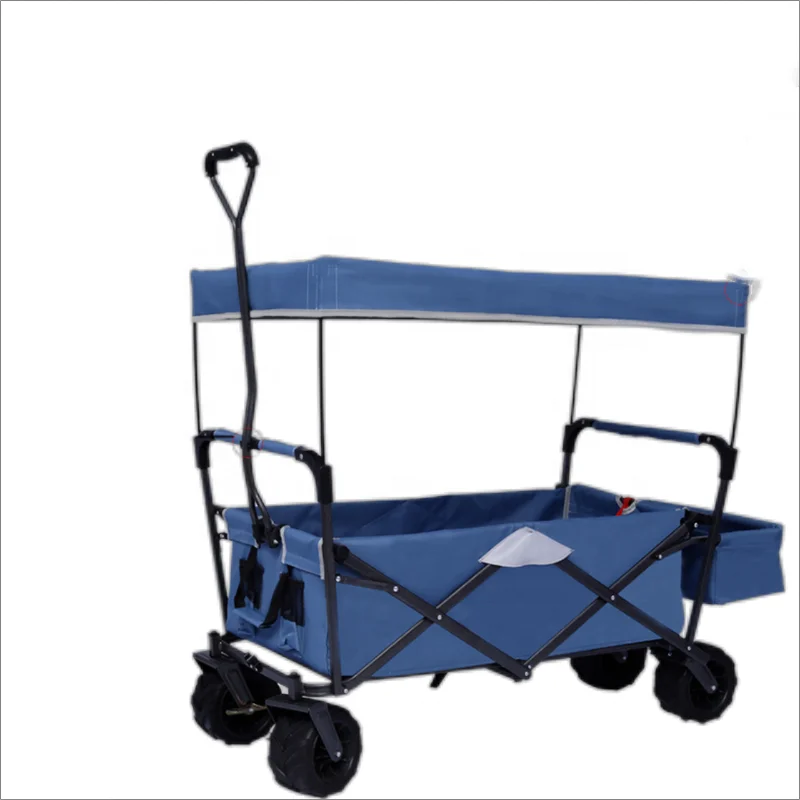 trolley cart shopping folding wagon folding wagon camping hiking cart folding wagons with wheels collapsible