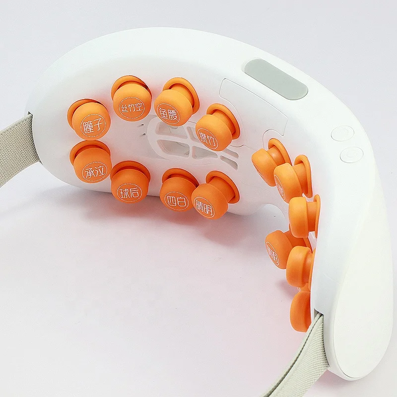 Wireless Eye Care Device Steam Eye Mask Hot Cold Compression Hydrogen Electric Vibrating Eye Massager