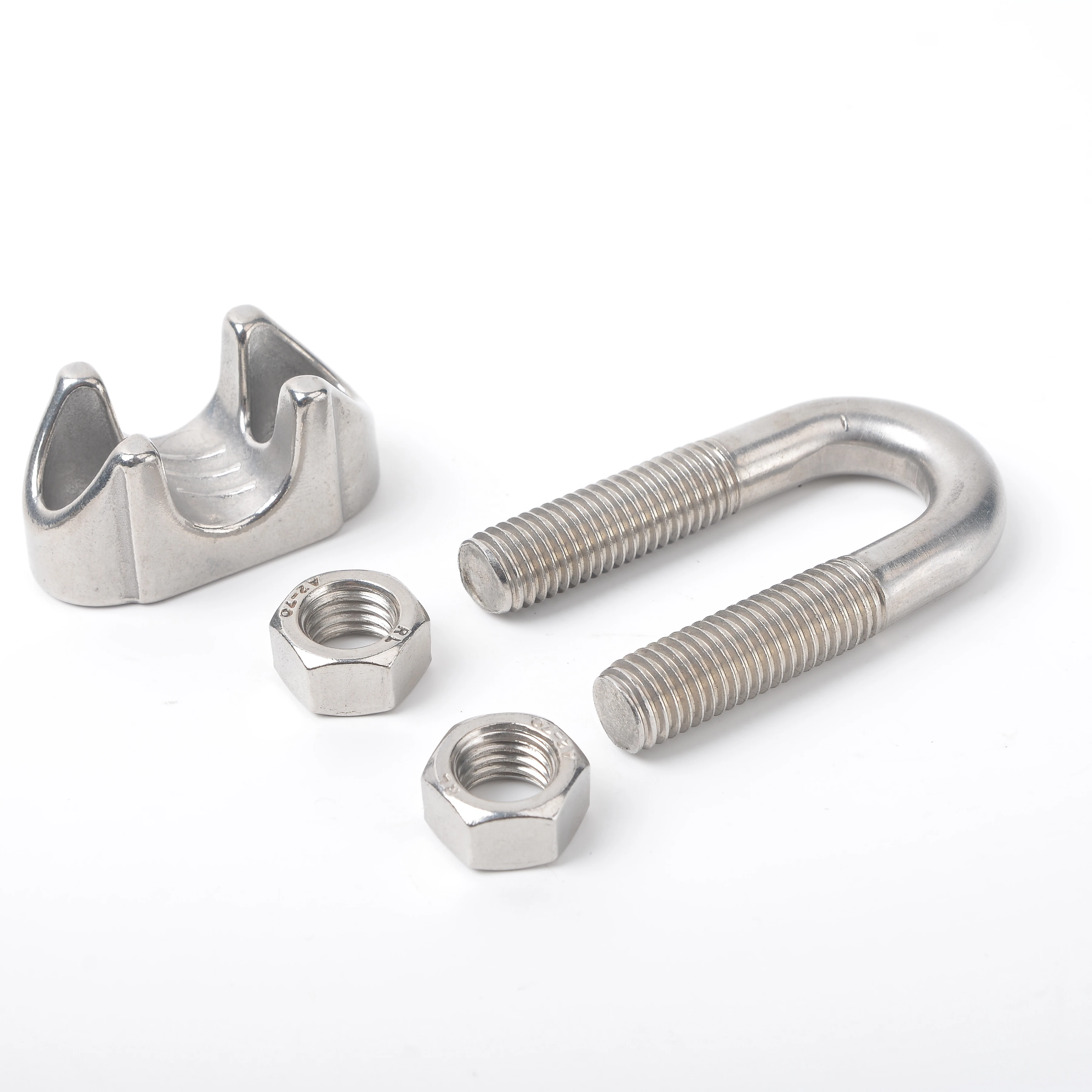 Factory direct sales, Made in China Hlm Free Sample Iso Certification Iron Rigging Wire Rope Clip Size And Rope Clips