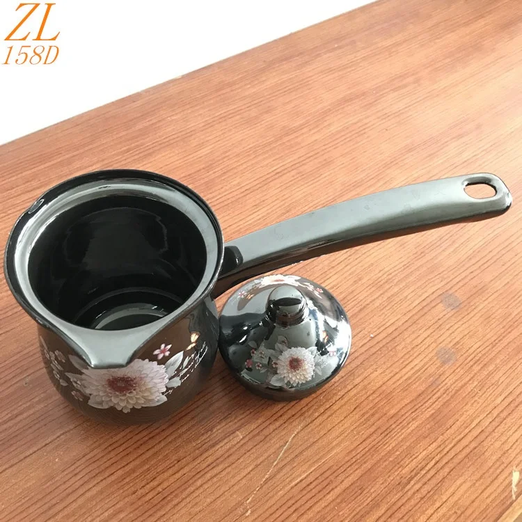 
158D Coffee Pot Enamel Coffee Pot Enamel Coffee Warmer 