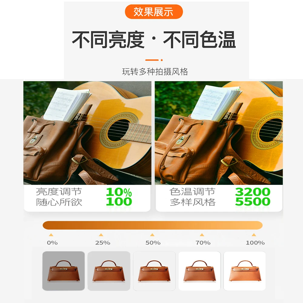 Kaliou  A112 12inch 30cm Portable Fill Light LED Professional Remote Control DSLR Camera Flat-Panel Photographic Lighting