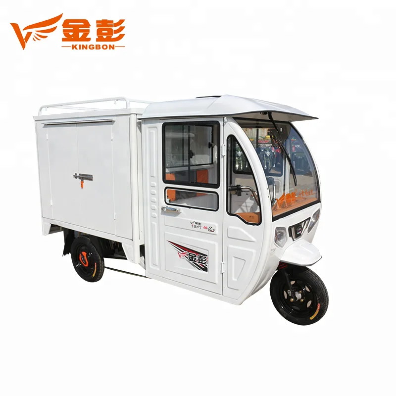China Supplying Customized 3-Wheel Electric Trike Closed Cargo Wagon 60v Voltage for Adult Passenger Delivery Express