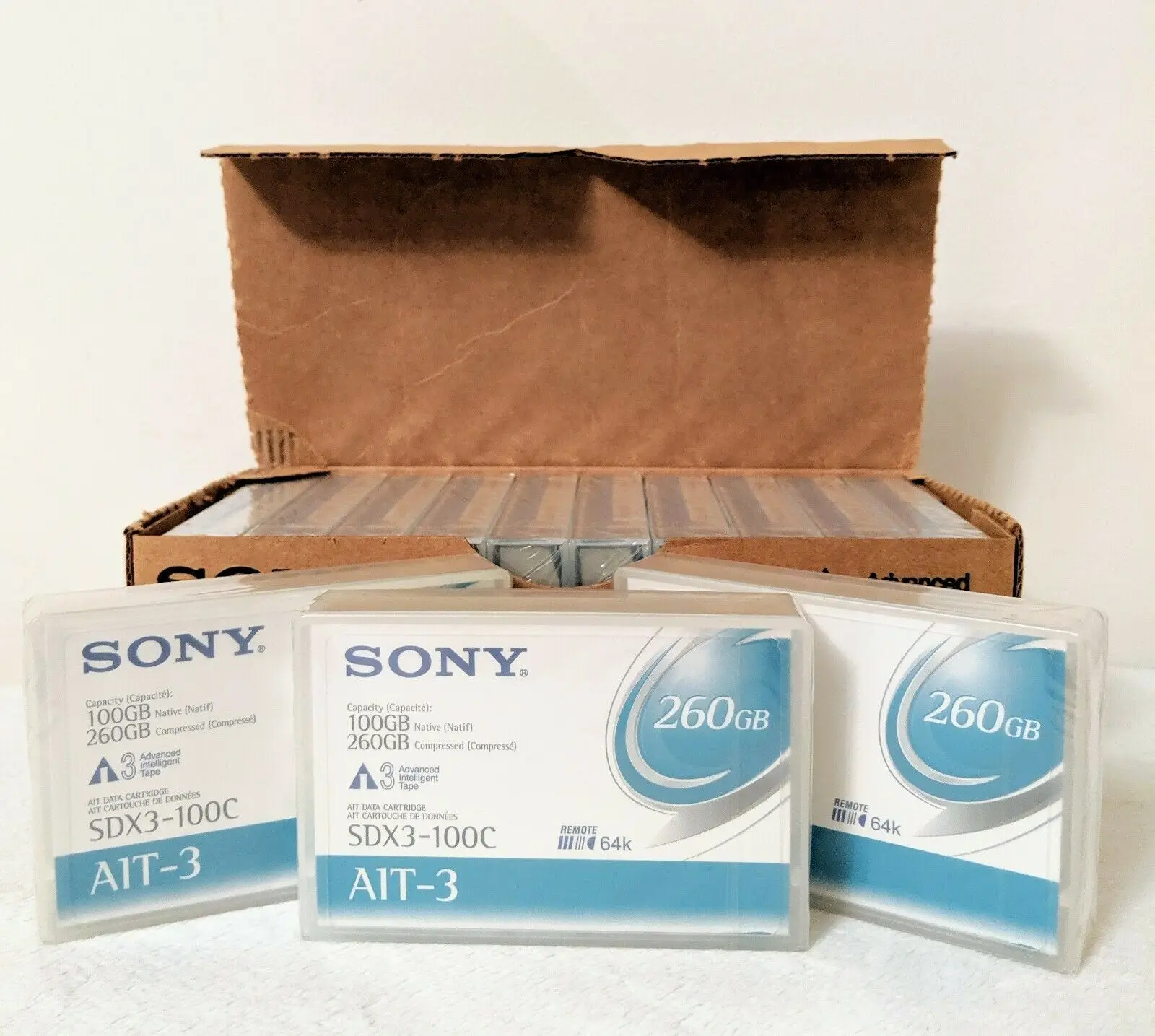 SDX3-100C AIT3 100/260GB жесткий диск ленточного картриджа