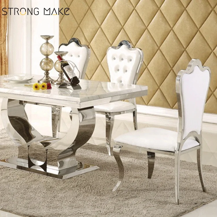 Wholesale Luxury Event Wedding Gold Stainless Steel Banquet Hotel Wedding Chairs