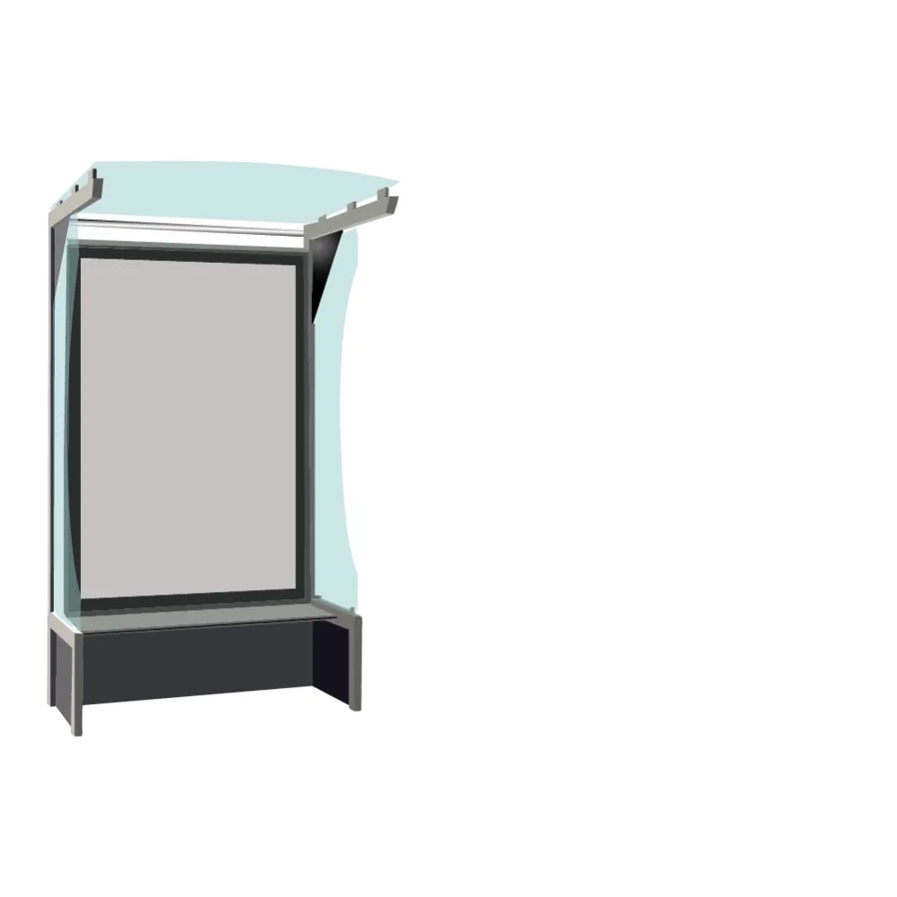 Миниатюрное прикрытие для автобуса wayfound свободно стоящая рекламная световая коробка вывеска светодиодные буквы индивидуальное настенное уличное освещение