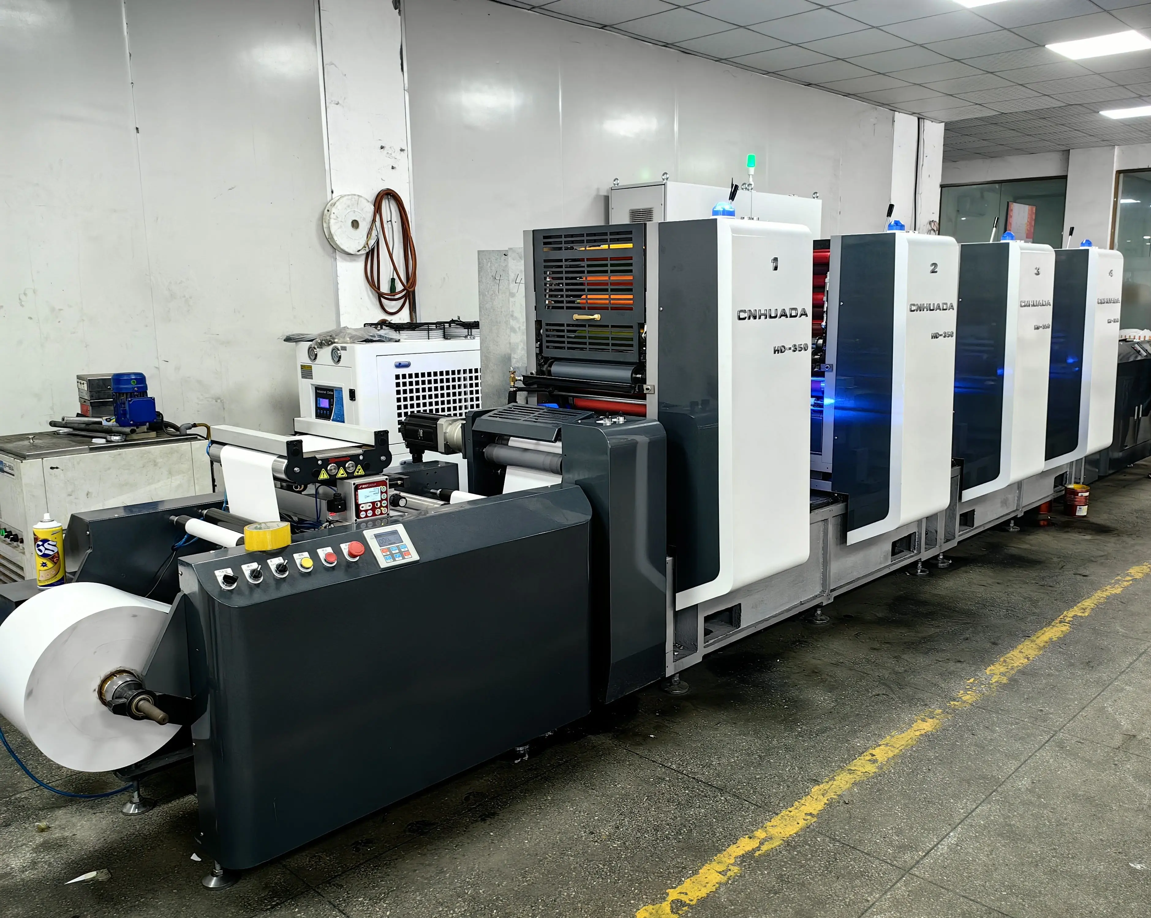 Intermittent Rotary Printing Label Machine Tin Cans Label Printing Machine Wine Label Printing Machine Paper thickness 0.04-0.4