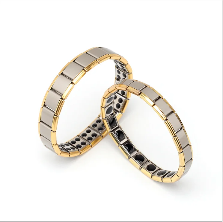 CX31 Balry European and American fashion jewelry popular titanium steel bracelet Stainless steel Mens Magnetic Therapy Bracelet