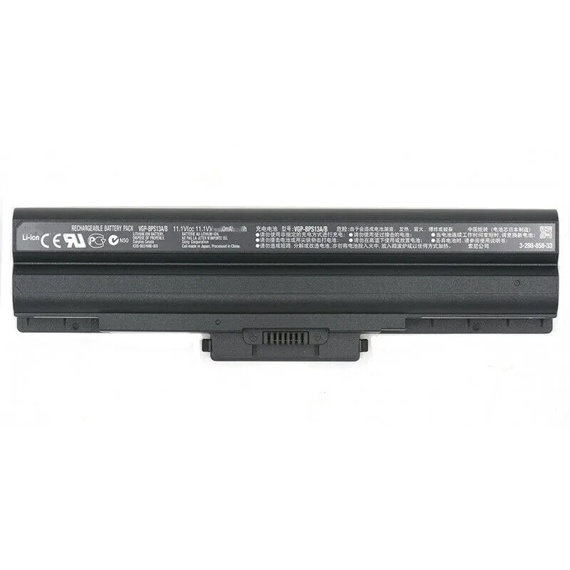 11.1v replacement laptop battery pack computer battery for sony bps2