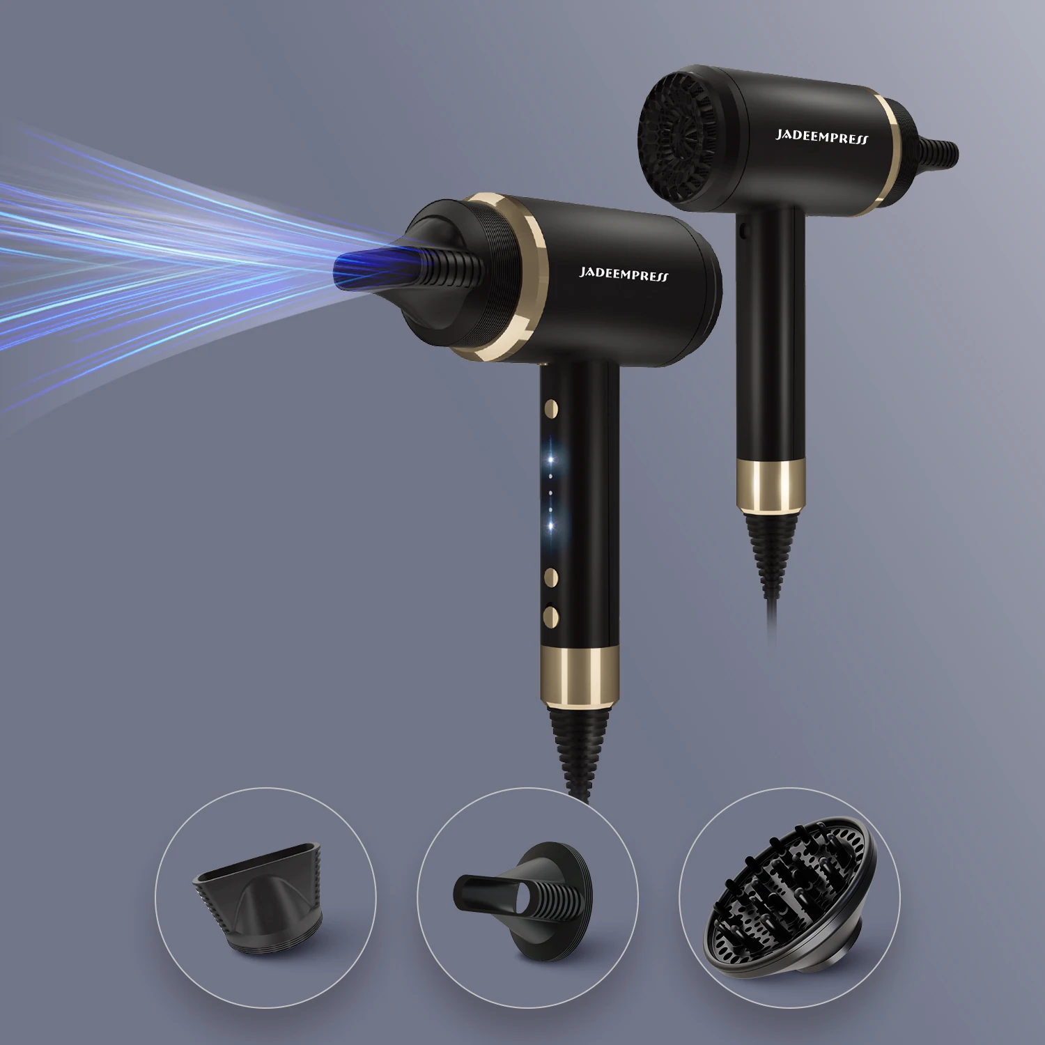 Jadeempress Professional Hair Dryer Nagative Iron Hair Dryer EPS6800 Fashionable