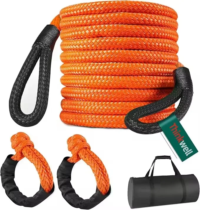 Hot Selling Snatch Block Strap D Ring Shackle Rope Bag Tow Strap with Recovery Kit