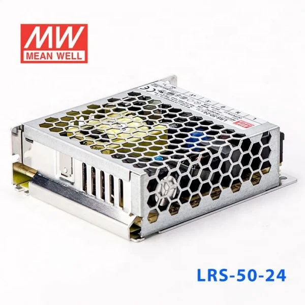 LRS-50-24 52.8W 24V/2.2A Operating altitude up to 5000 meters AC-DC Single Meanwell Switch Power Supply