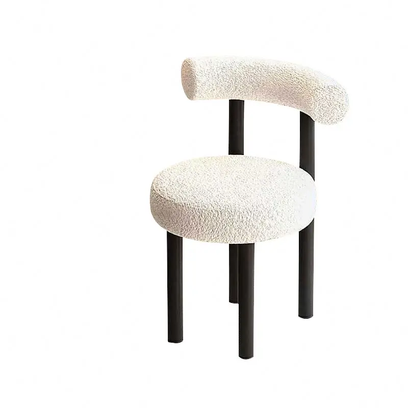 Fabric Chair With Metal Leg Anthracite Baquer