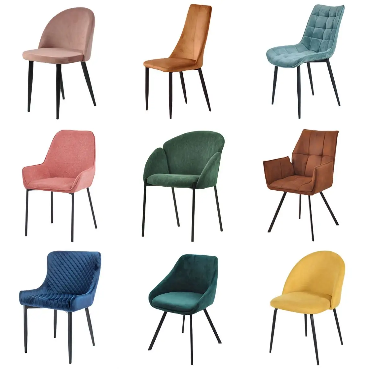 Dinning Chair free samples of furniture and chairs in Nordic modern luxury outdoor restaurants