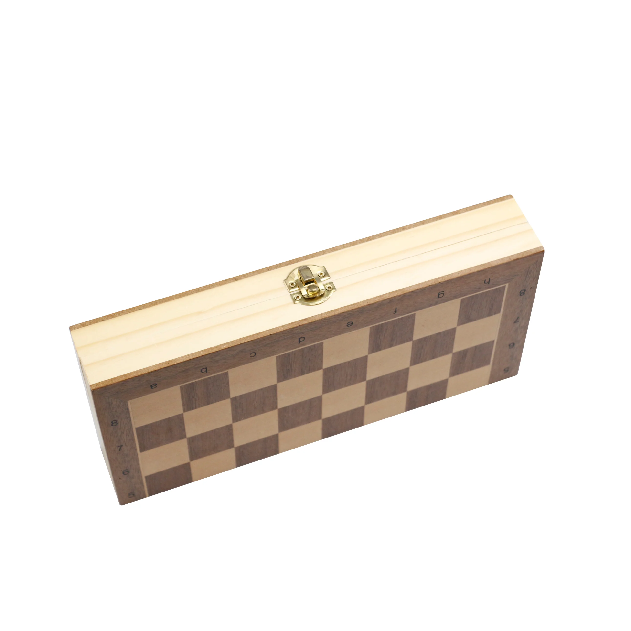 Hot sale folding chessboard international wooden chess game chess pieces wooden chess set wooden