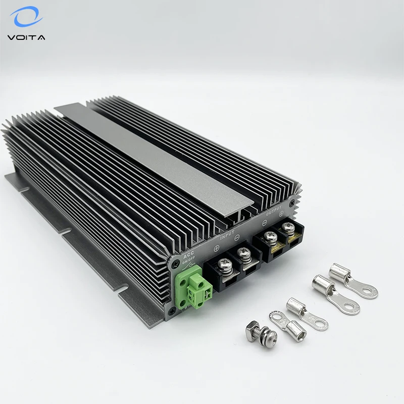 Manufacturer VOITATOP Waterproof 12v/24v to lifepo4 29.2v 15A dc to dc battery charger lithium 24v